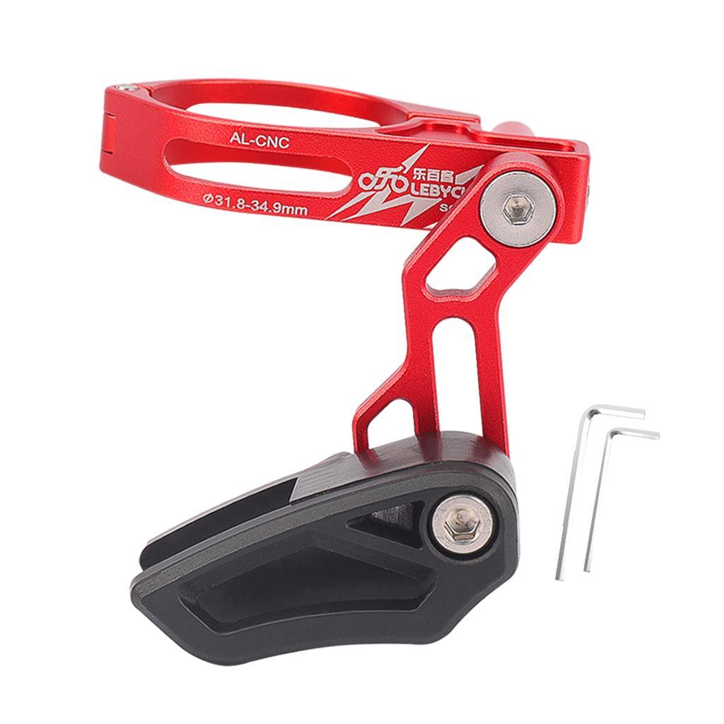 Aluminum Alloy Chain Guide  Bike Single  Part Universal red