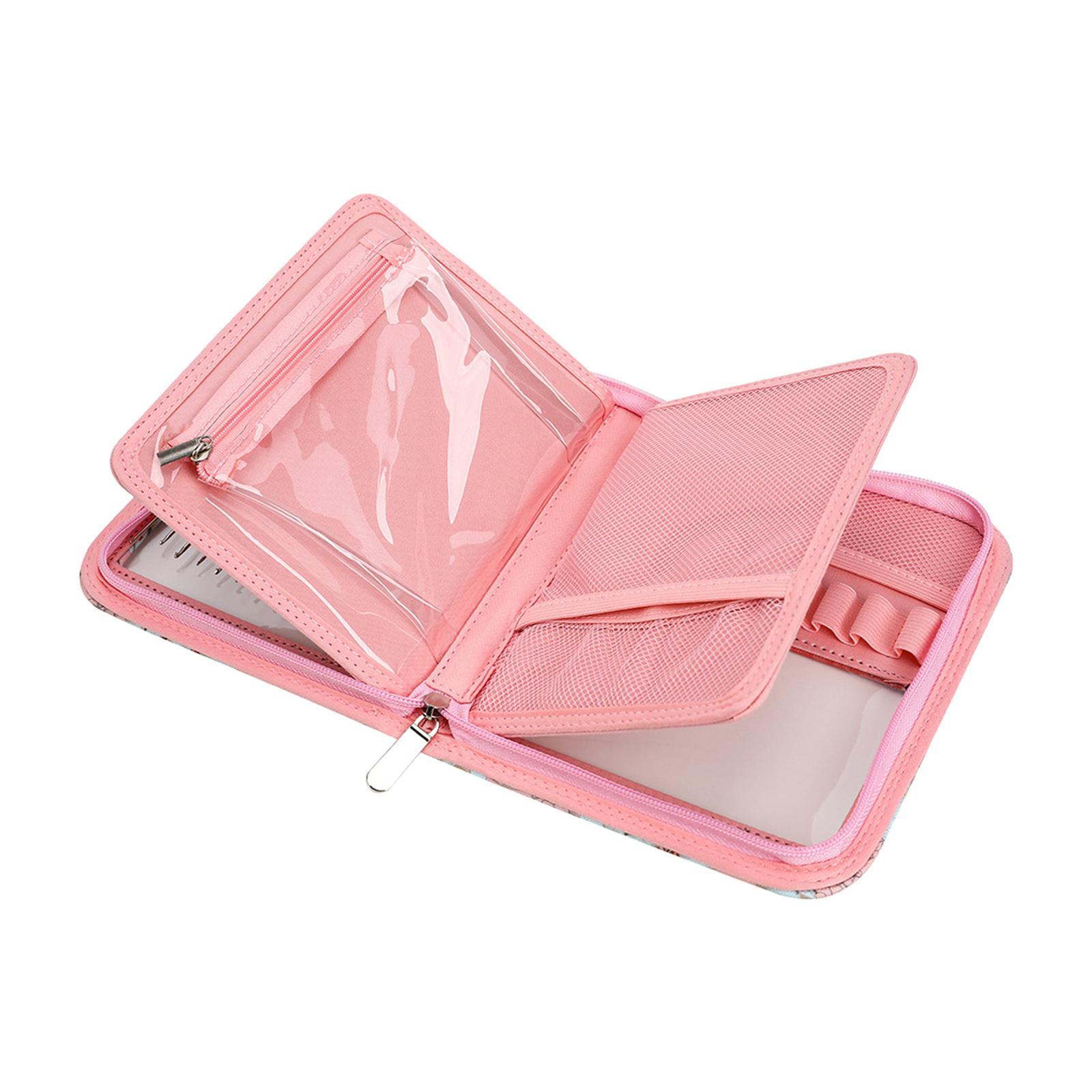 Crochet Hook Organizer Empty Zipper Storage Bag Travel Knitting Case
