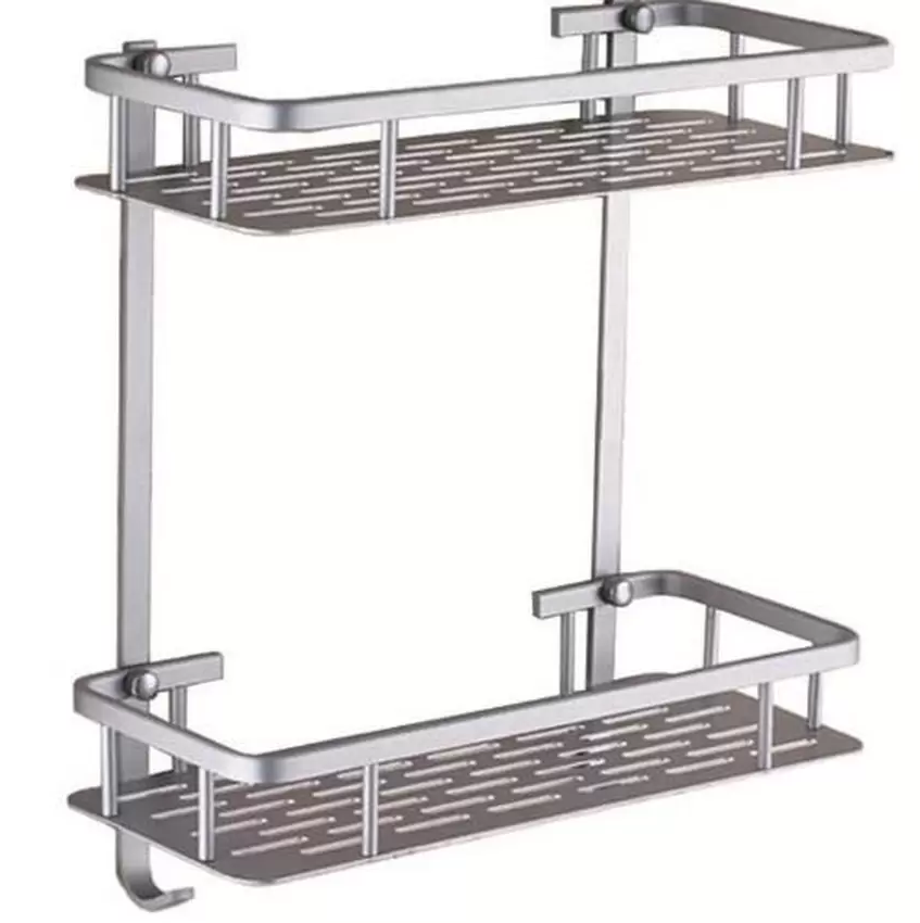 Kệ Nhà Tắm Inox 2 Tầng Đa Năng