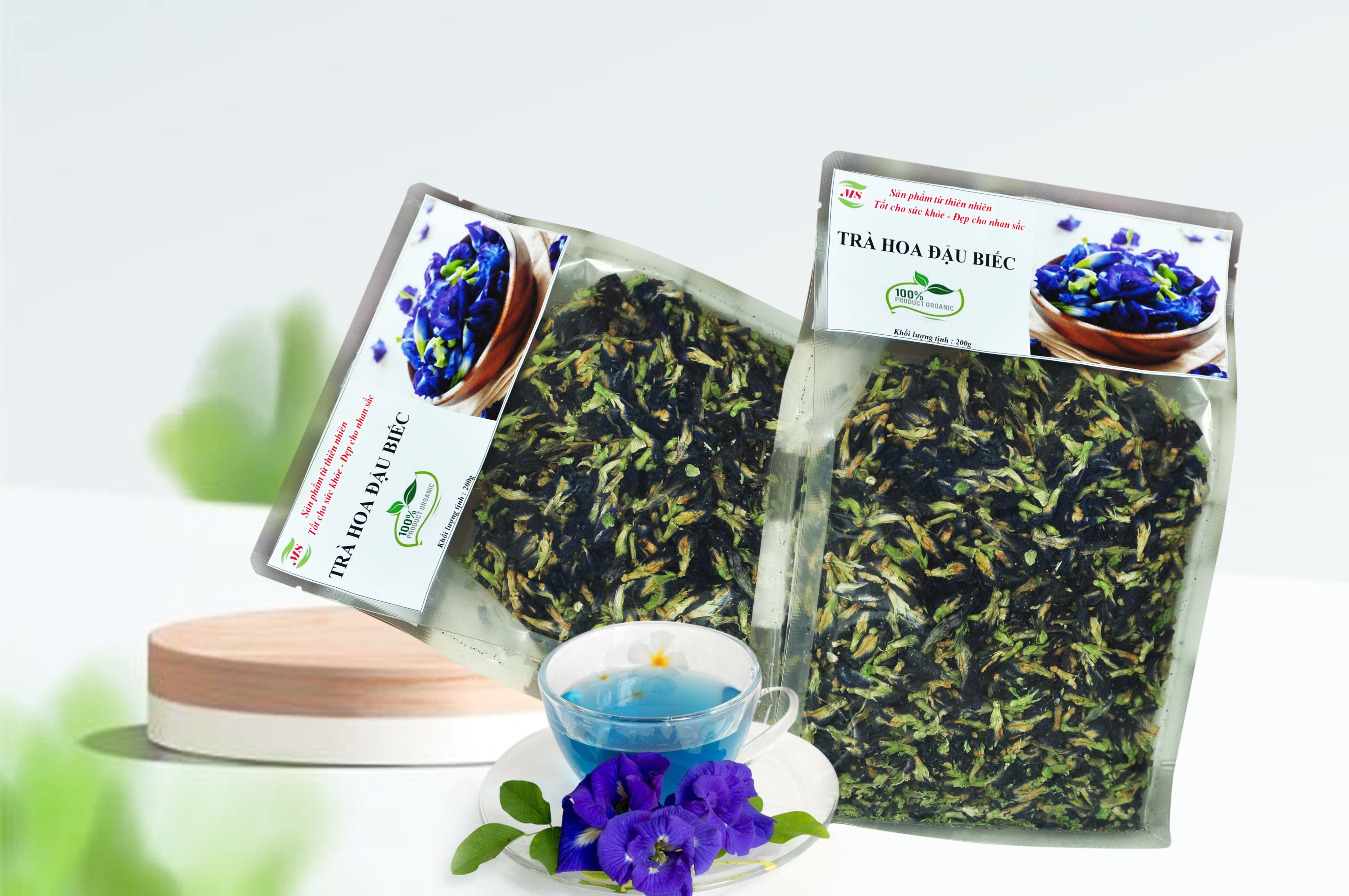 Trà hoa đậu biếc sấy khô - - 200g
