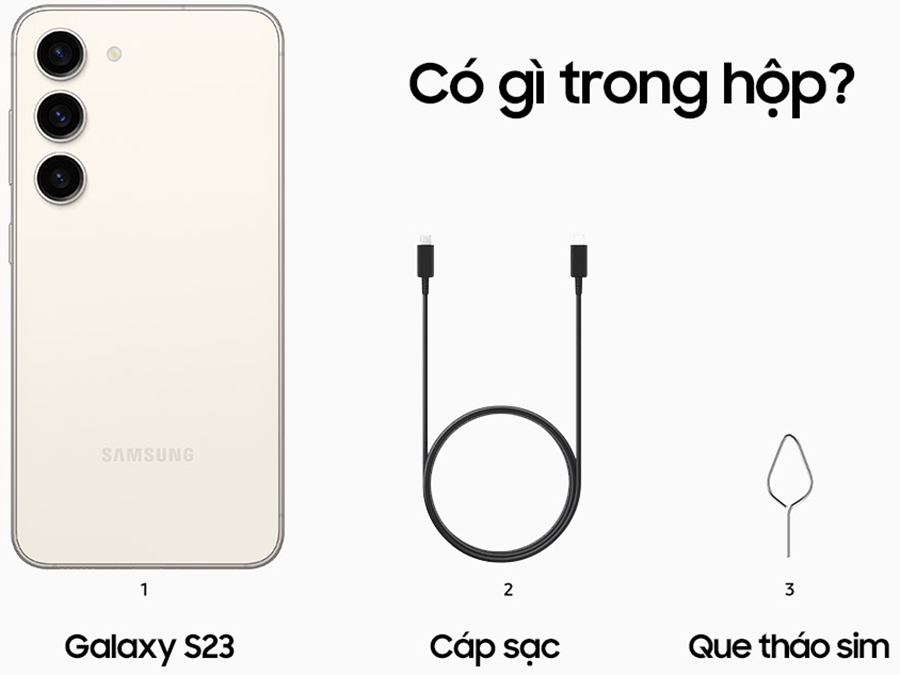 Điện thoại Samsung Galaxy S23 5G  - Hàng chính hãng