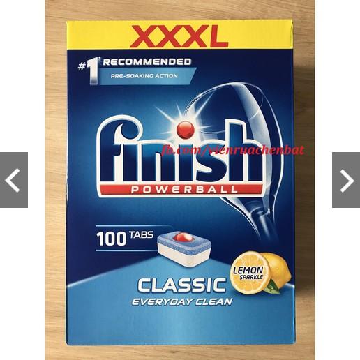 110 Viên rửa bát Finish Classic 110 viên/ hộp (NK Đức )