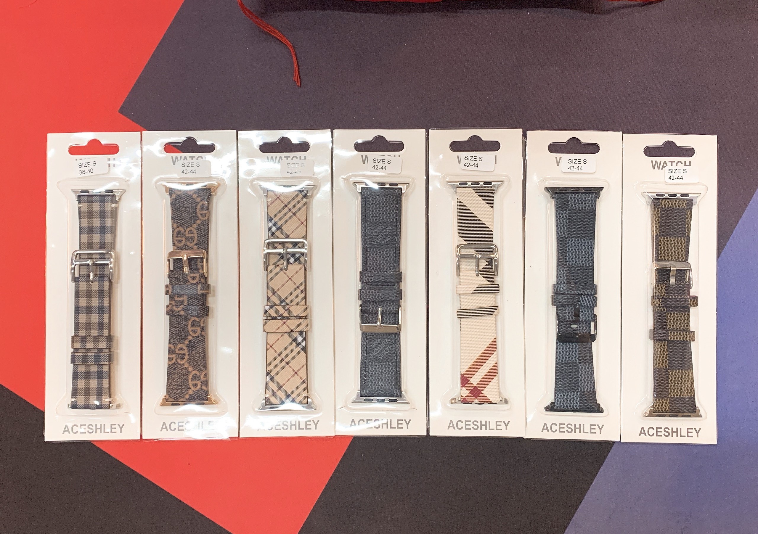 Dây đeo bằng da thay thế cho đồng hồ thông minh Apple Watch đủ size
