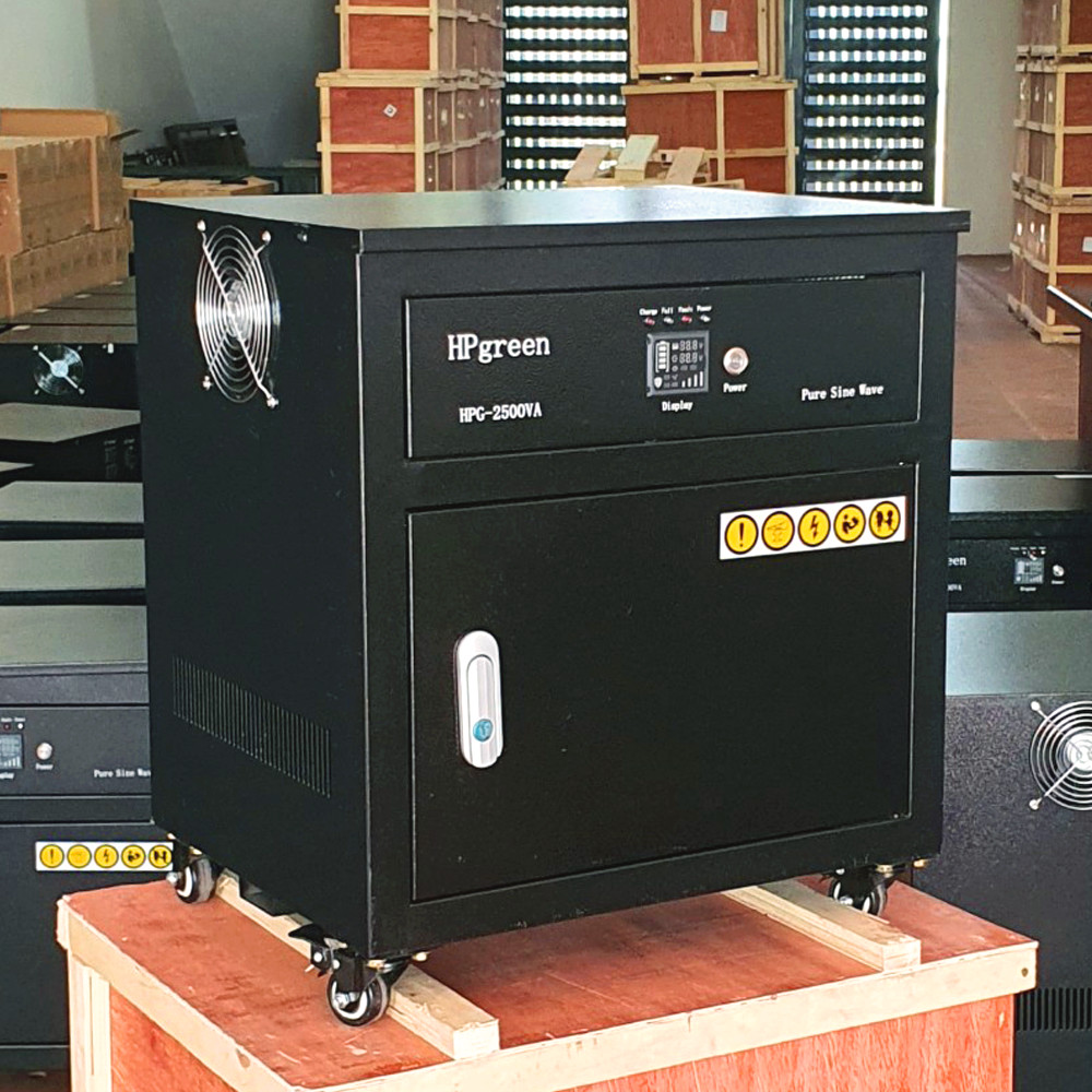 Bộ Nguồn Điện Dự Phòng HPGREEN HPG2500VA Thay Thế Máy Phát Điện UPS