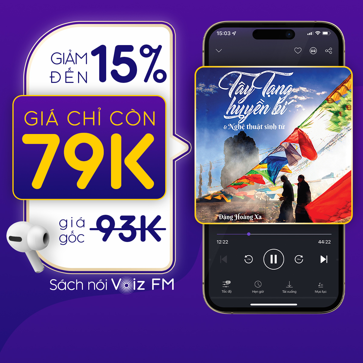 Voiz FM - Voucher nghe Sách Nói