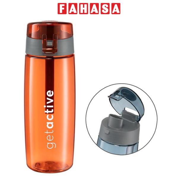 Bình Nước Thể Thao Kita Active 500 ml - Inochi HIN.BIKA.0500 - Màu Cam