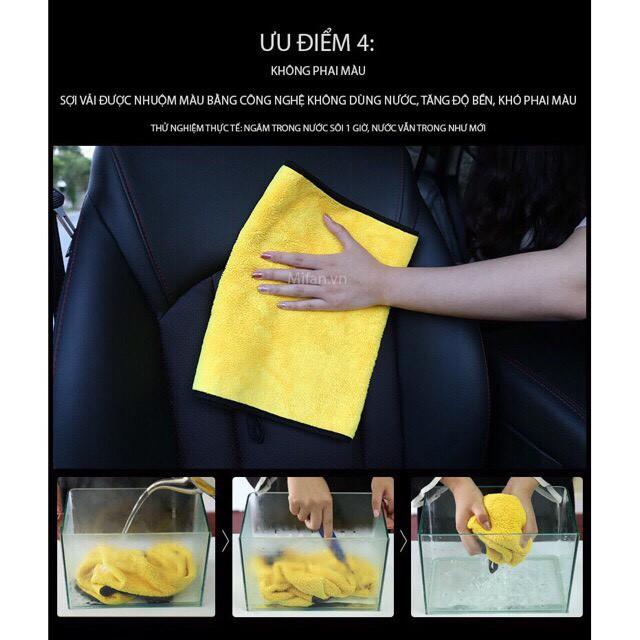 Khăn Microfiber siêu thấm, siêu mềm mịn