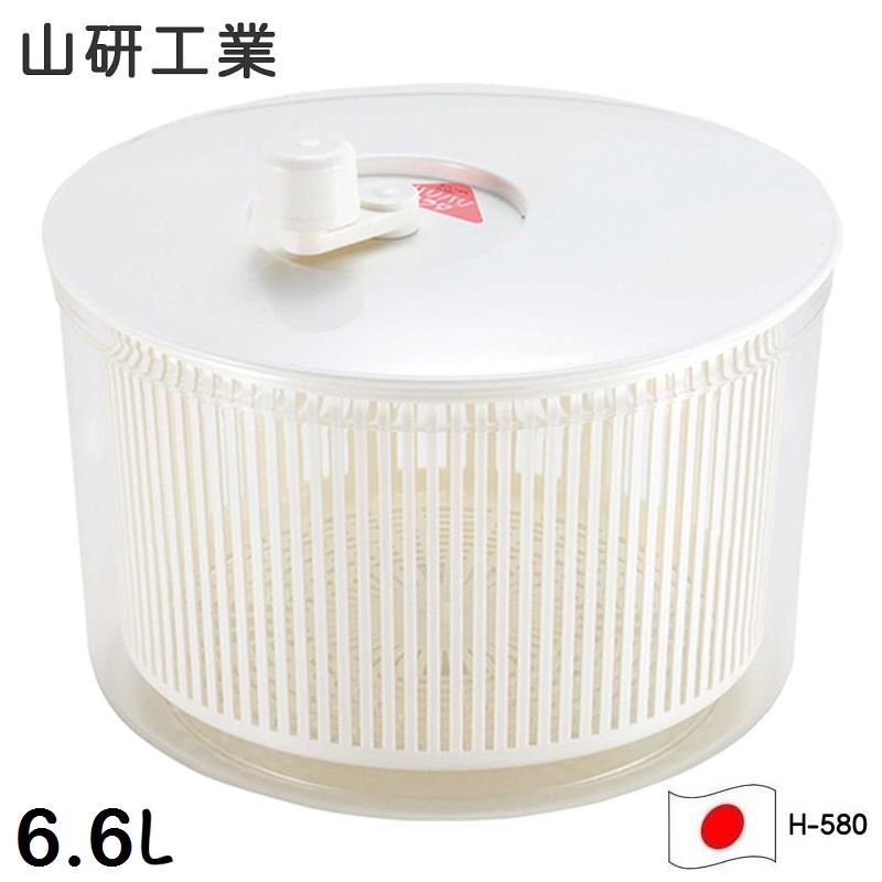 Dụng Cụ Quay Rau 360 Yamaken Kogyo Smart Bowl - Hàng Nội Địa Nhật Bản, Nhập Khẩu Chính Hãng Made In Japan - H - 581 6.6L
