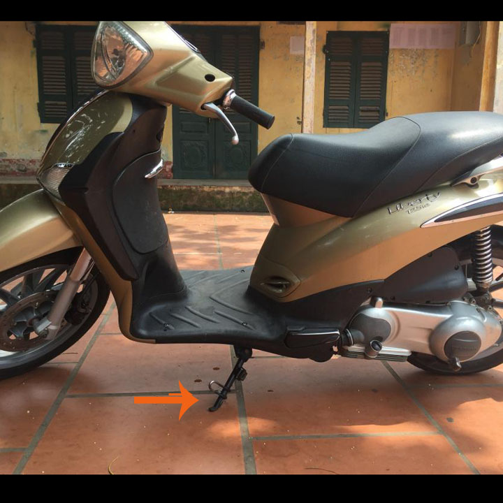 Chân chống nghiêng dành cho xe Piaggio-Liberty Việt - B463