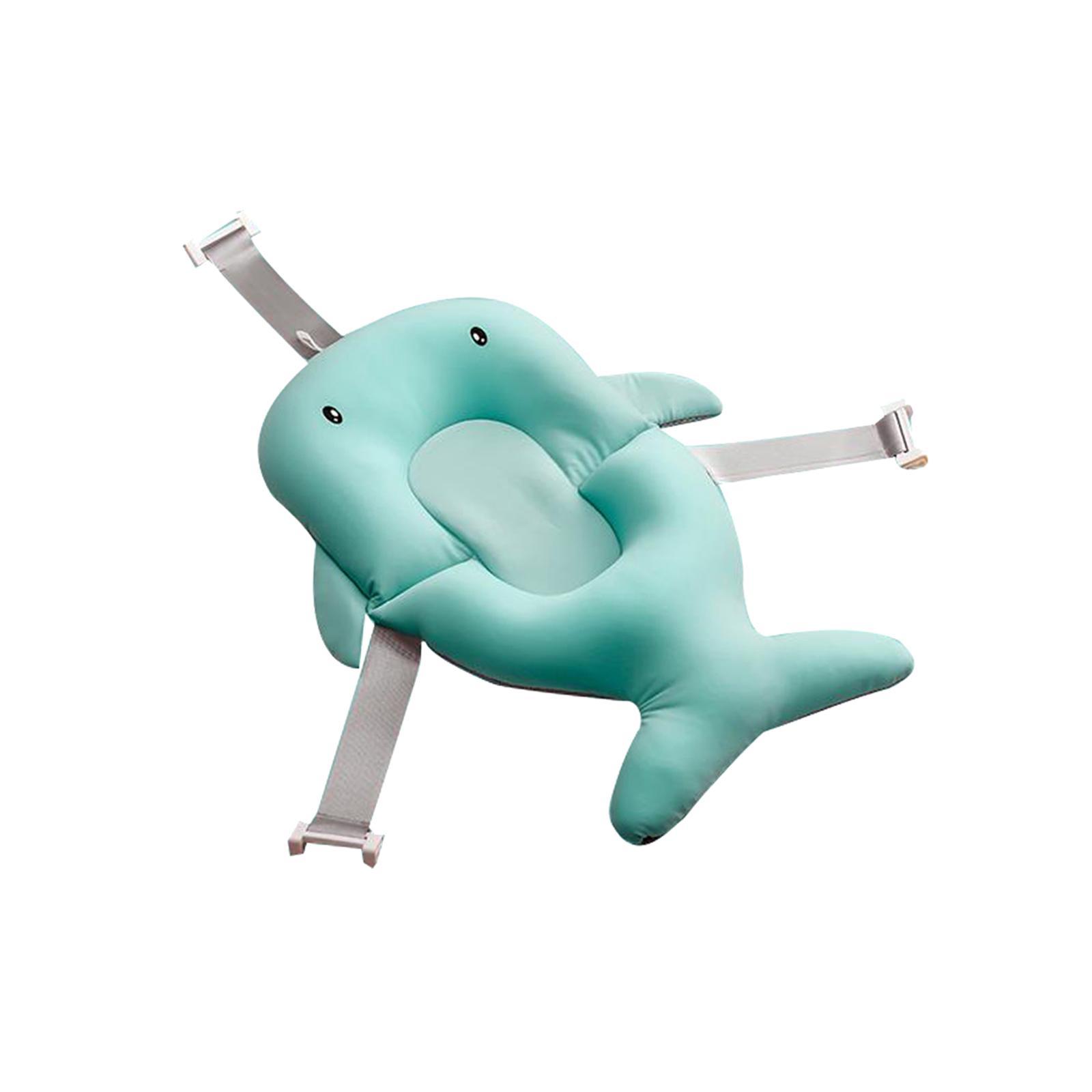 Baby Bath Tub Pad Adjustable Non Slip for Toddlers Bathing Pink