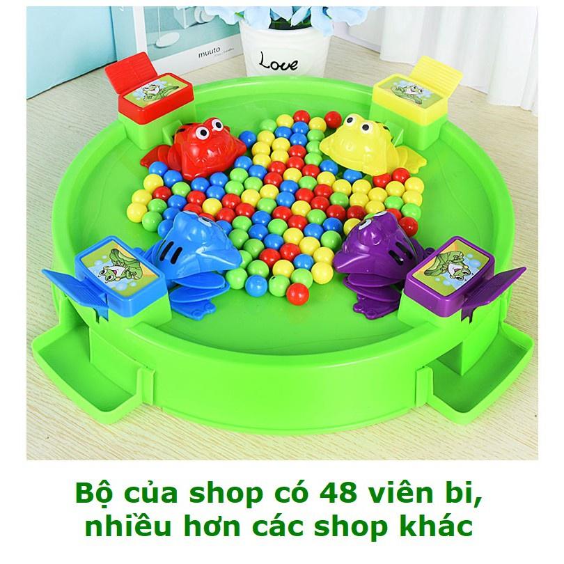 Đồ chơi trẻ em ếch ăn kẹo cho cả gia đình 4 người chơi - Đồ chơi tương tác trẻ em 3 4 5 6 tuổi