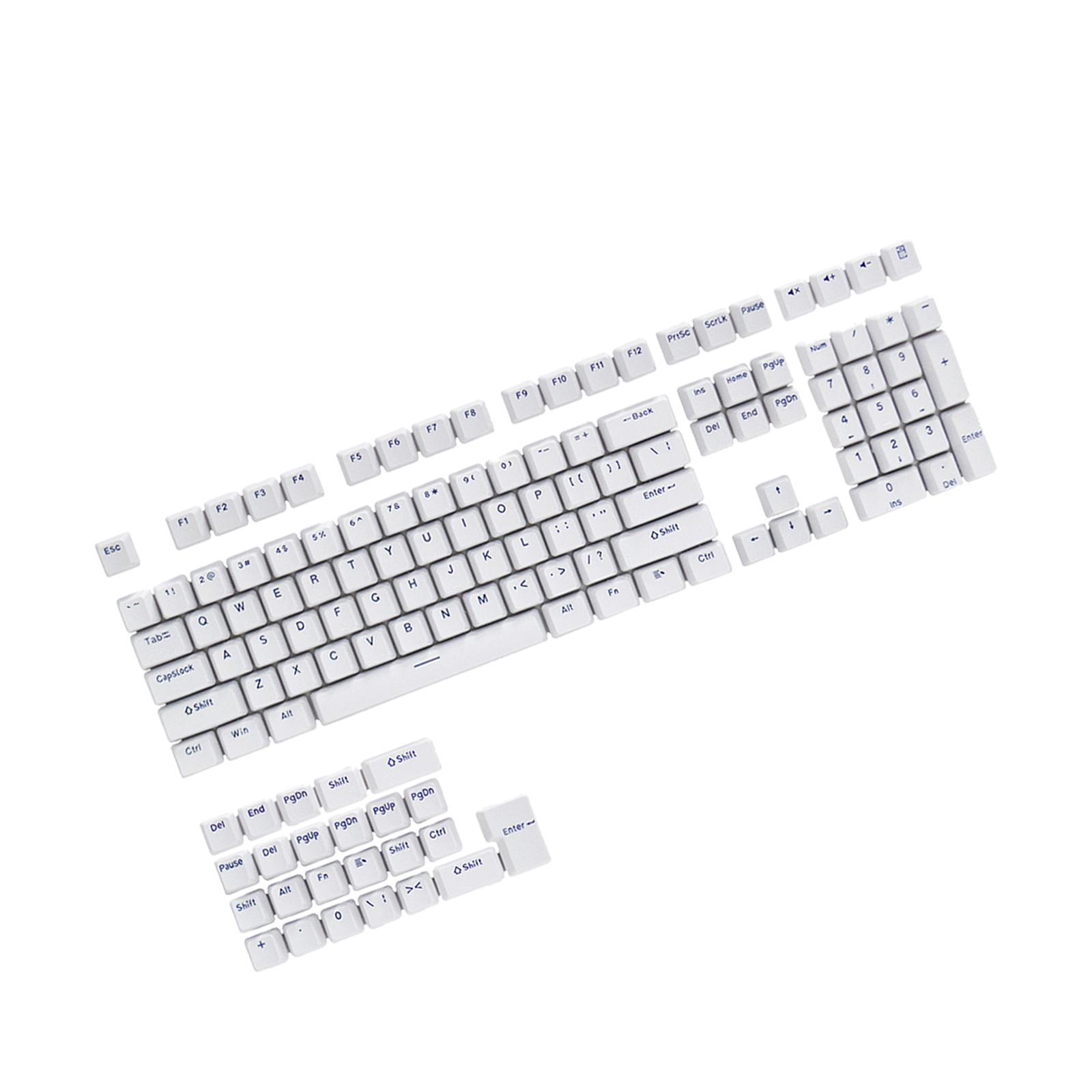 132 PBT XDA Profile White-keycap White-keycap others
