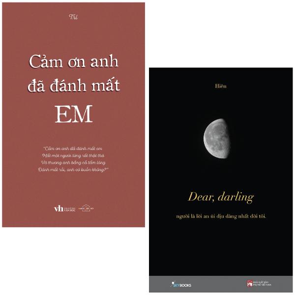 Combo Sách Dear, Darling  Cảm Ơn Anh Đã Đánh Mất Em Bộ 2 Cuốn