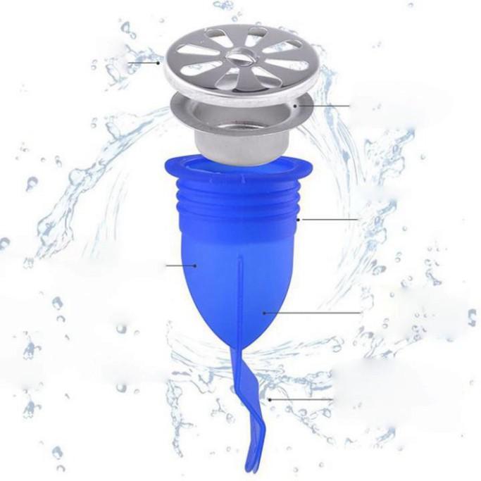 Nắp Bịt Ống Cống,Nắp Chặn Mùi Hôi Từ Cống ĐK 3-5cm