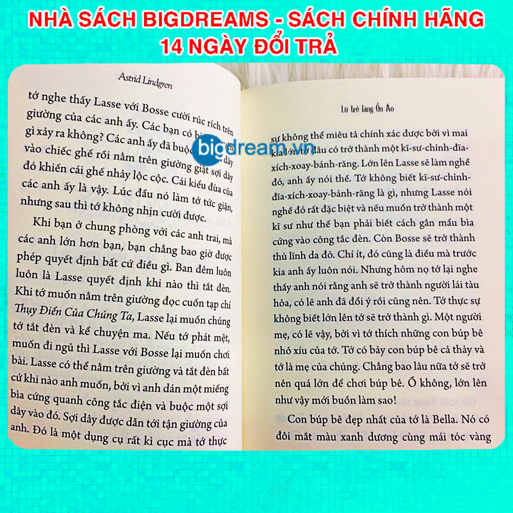 Làng Ồn Ào Văn Học Kinh Điển Cho Thiếu Nhi - Truyện Cho Bé - Làng ồn ào vui ơi là vui và Lũ trẻ làng ồn ào
