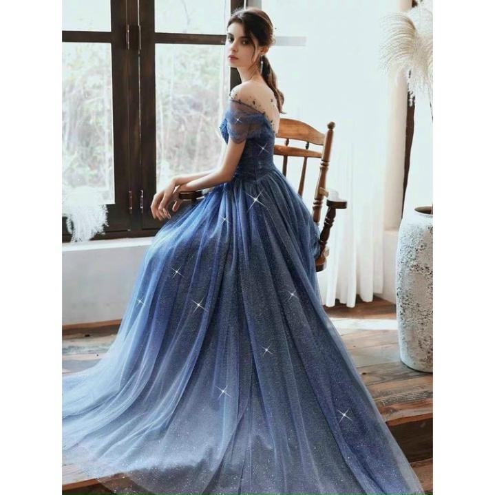 Đầm maxi dự tiệc dạ hội lưới nhũ kết cườm đen sang trọng ivy fashion - SIZE M/L - MS167Y đi biển dự tiệc dạo phố bigsize