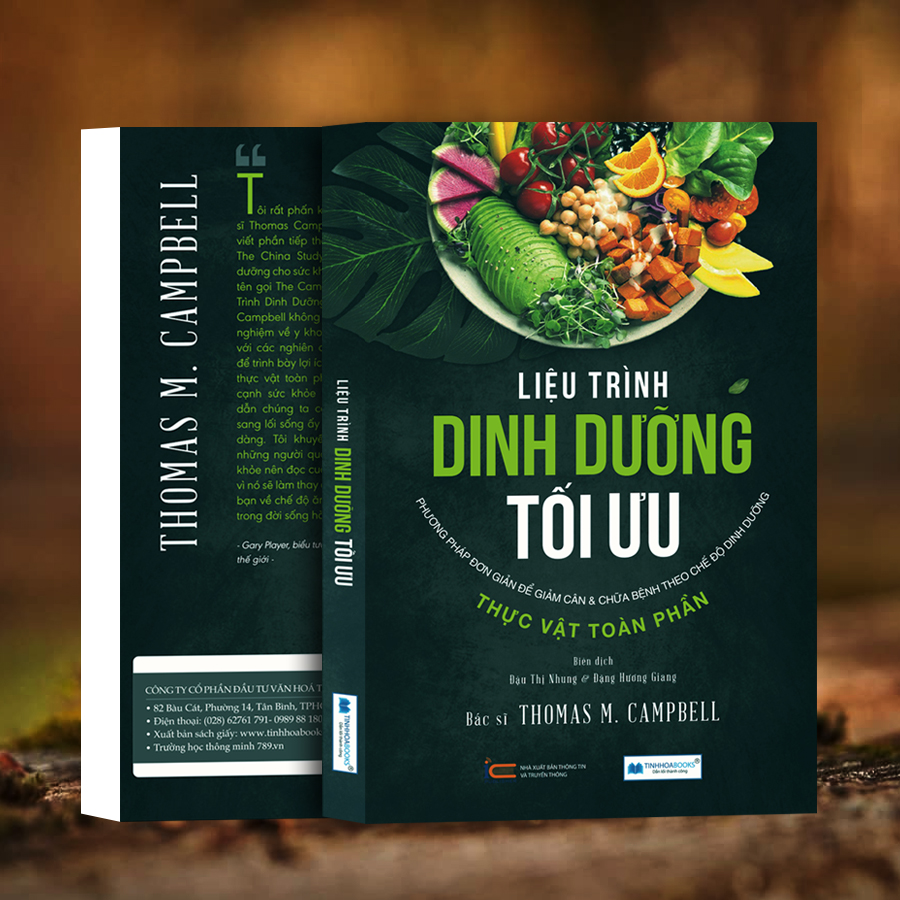 Combo Liệu Trình Dinh Dưỡng Tối Ưu - Phương Pháp Đơn Giản Để Giảm Cân Và Chữa Bệnh Theo Chế Độ Dinh Dưỡng Thực Vật Toàn Phần + Hành Trình Bánh Xe Y Học