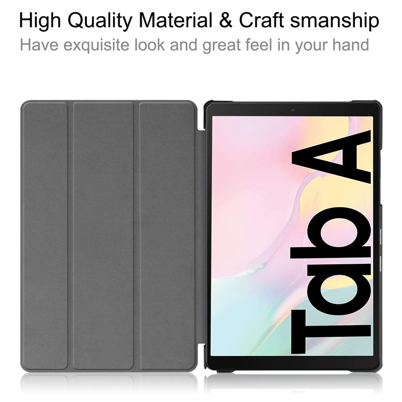 Bao Da Cover Dành Cho Máy Tính Bảng Samsung Tab A7 10.4 T500 / T505 2020 Hỗ Trợ Smart Cover