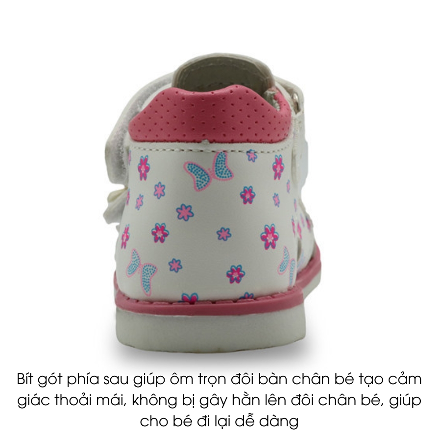 Giày Sandal Chỉnh Hình Y Khoa Hỗ Trợ Bàn Chân Bẹt Apakowa Cho Bé Trai Gái 1 - 3 tuổi NHÍM SHOP S04