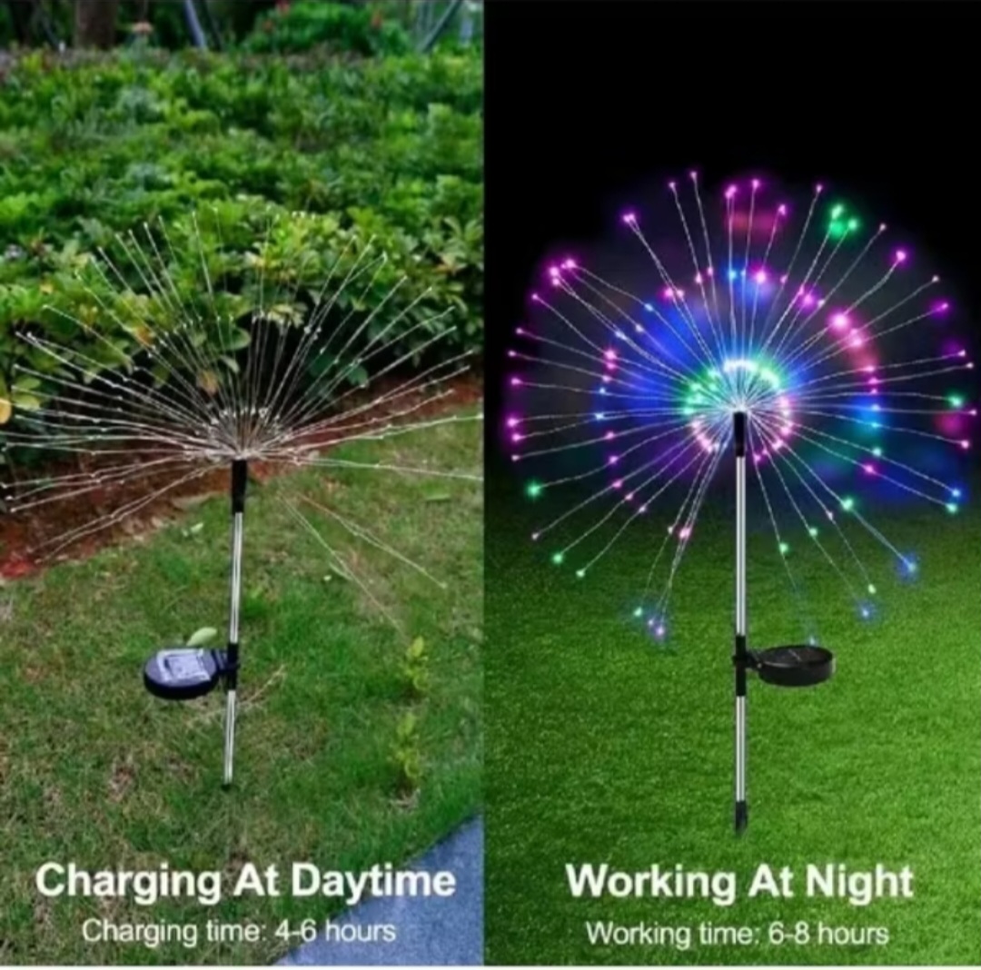 1 ĐÈN PHAO HOA NĂNG LƯỢNG MẶT TRỜI TRANG TRÍ NHIỀU MÀU SẮC CỰC ĐẸP MẪU MỚI