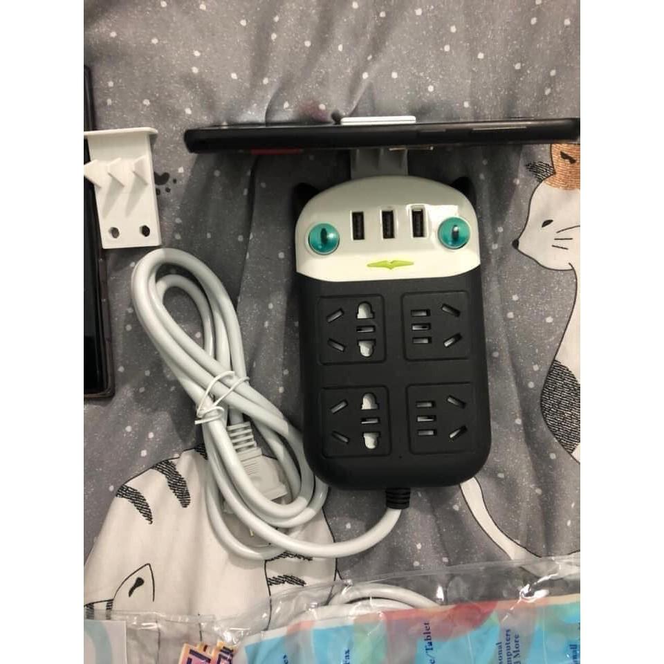 Ổ ĐIỆN USB 7 CỔNG HÌNH CON MÈO SIÊU TIỆN DỤNG