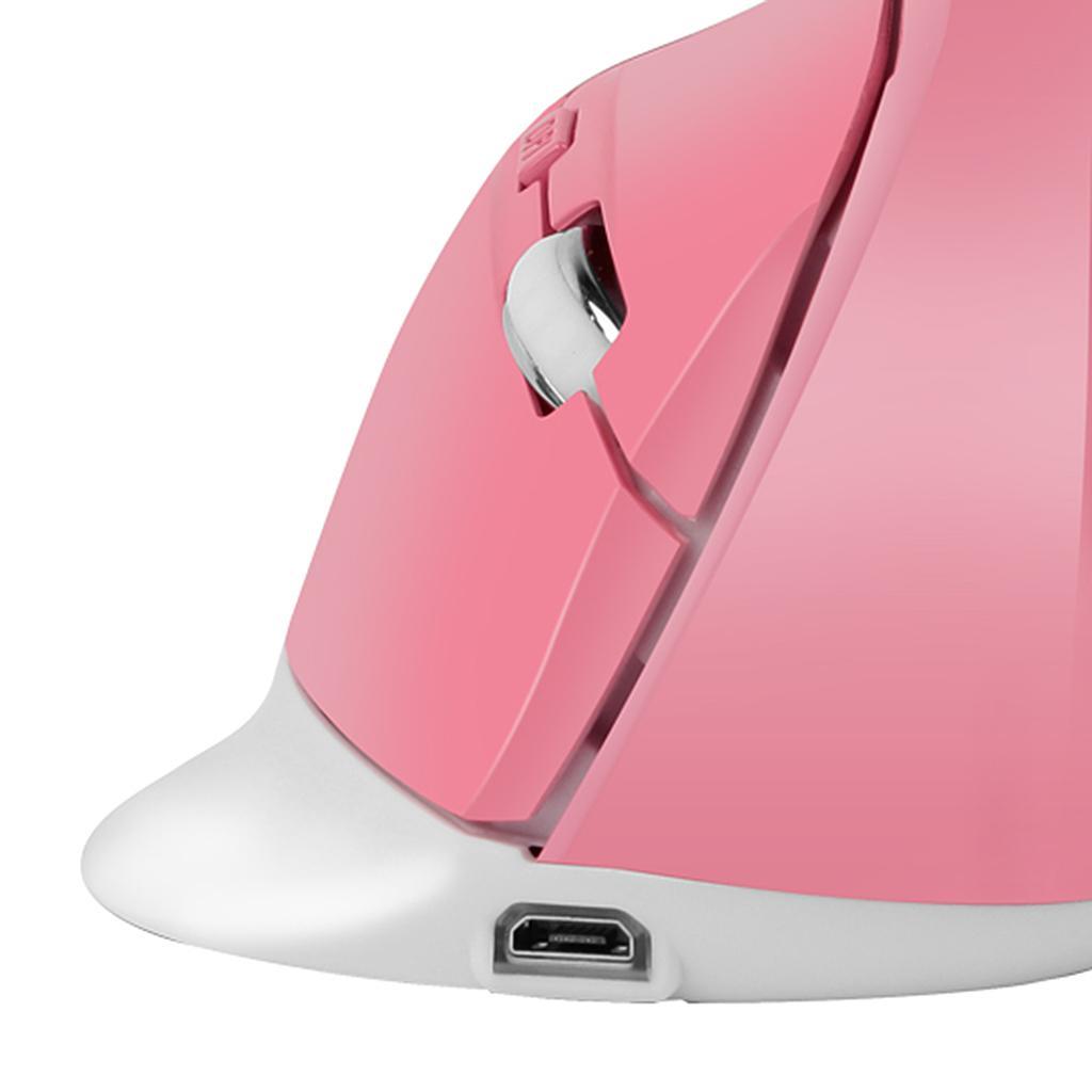 Wireless USB Gaming Mouse Optical Vertical to Use Pink
