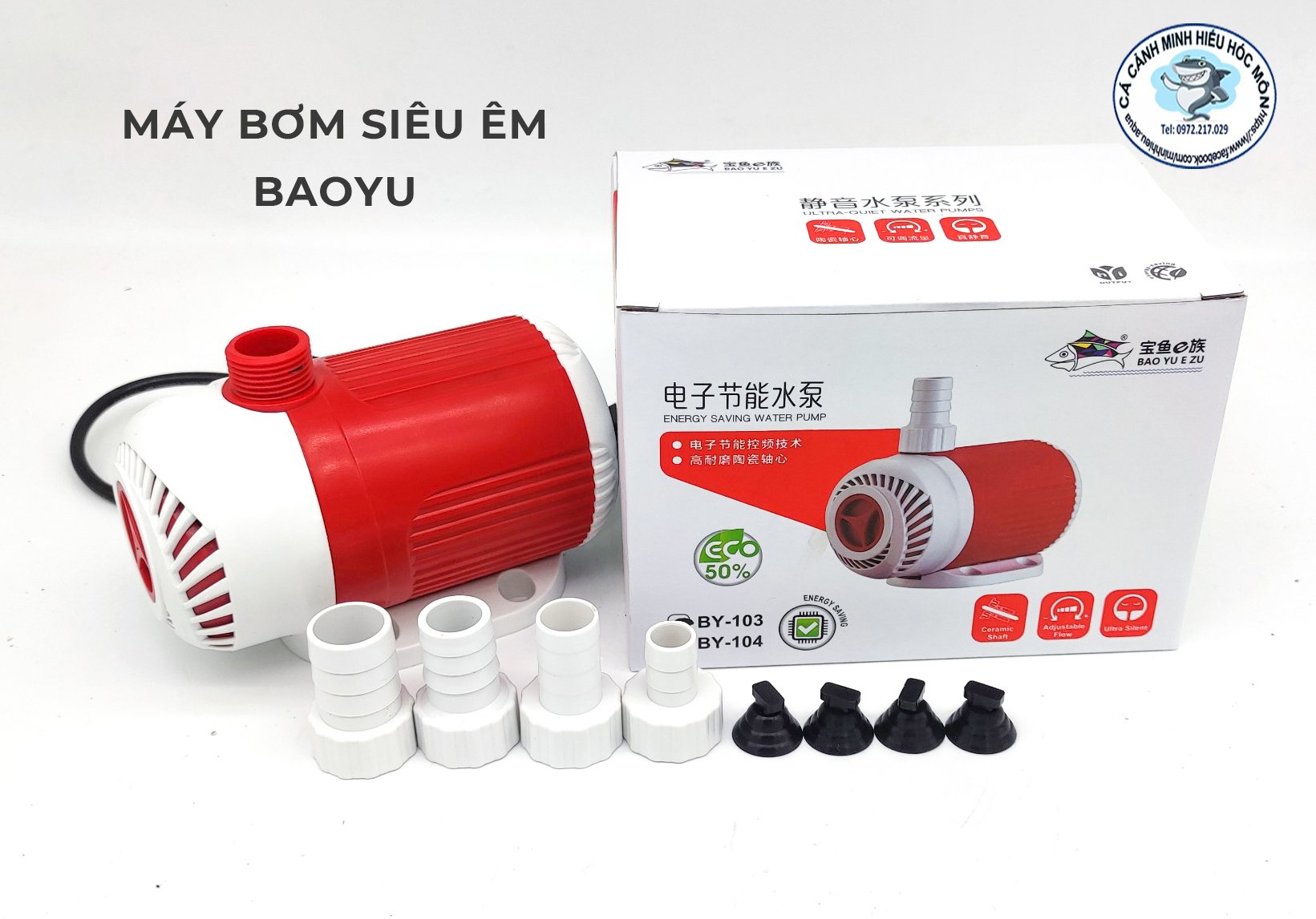 Máy Bơm Bể Cá Baoyu BYB-800-1000-2000-3000-4000-5000-6000