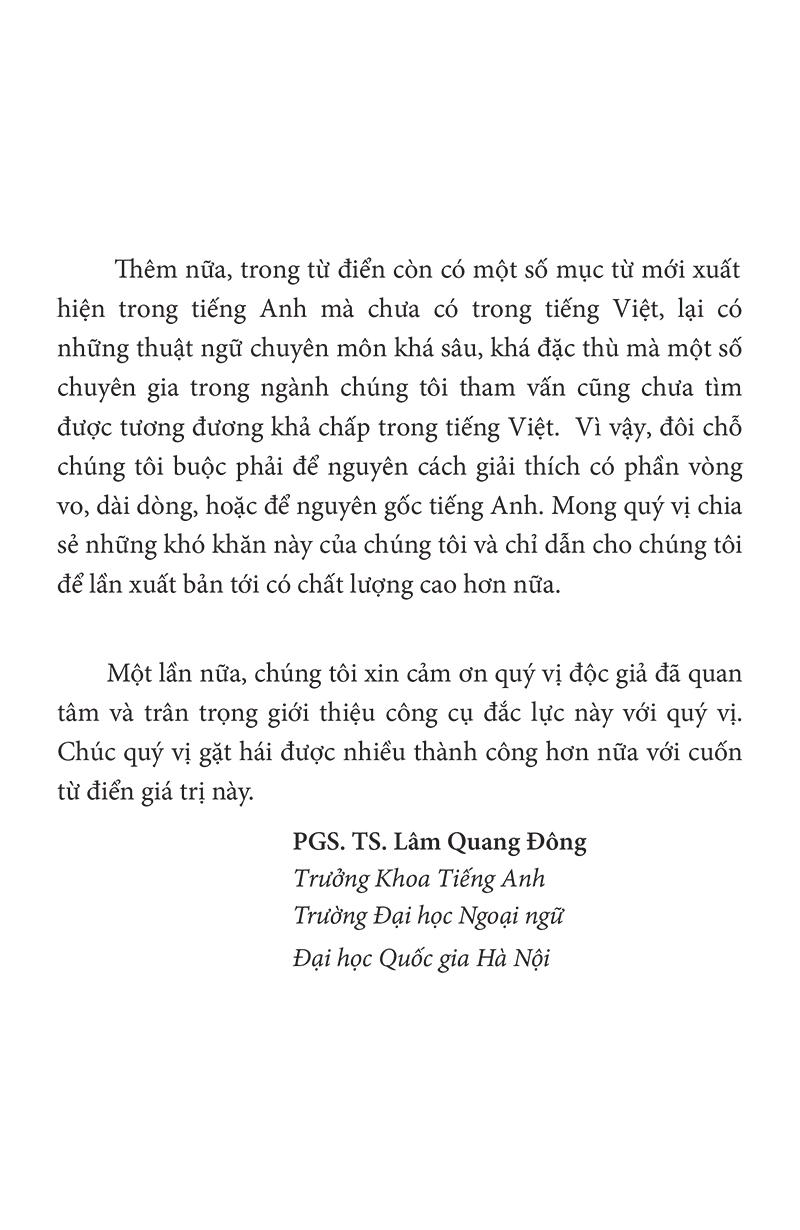 Từ Điển Oxford Anh - Anh - Việt (Bìa Vàng) - Tái Bản