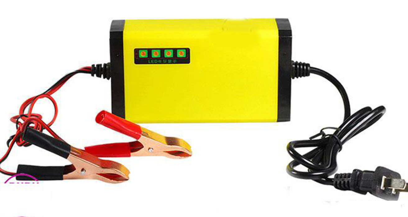 Bộ Sạc Ắc Quy 220V Ra 12V 2A-3A Có Đèn Báo Tiện Lợi