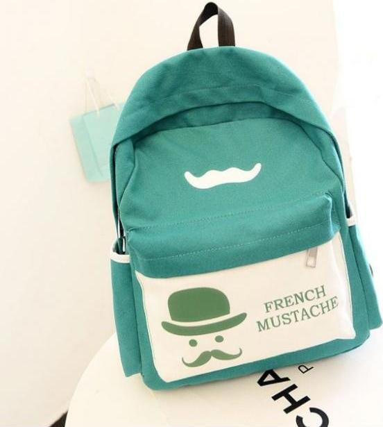 Ba lô nữ thời trang hình râu