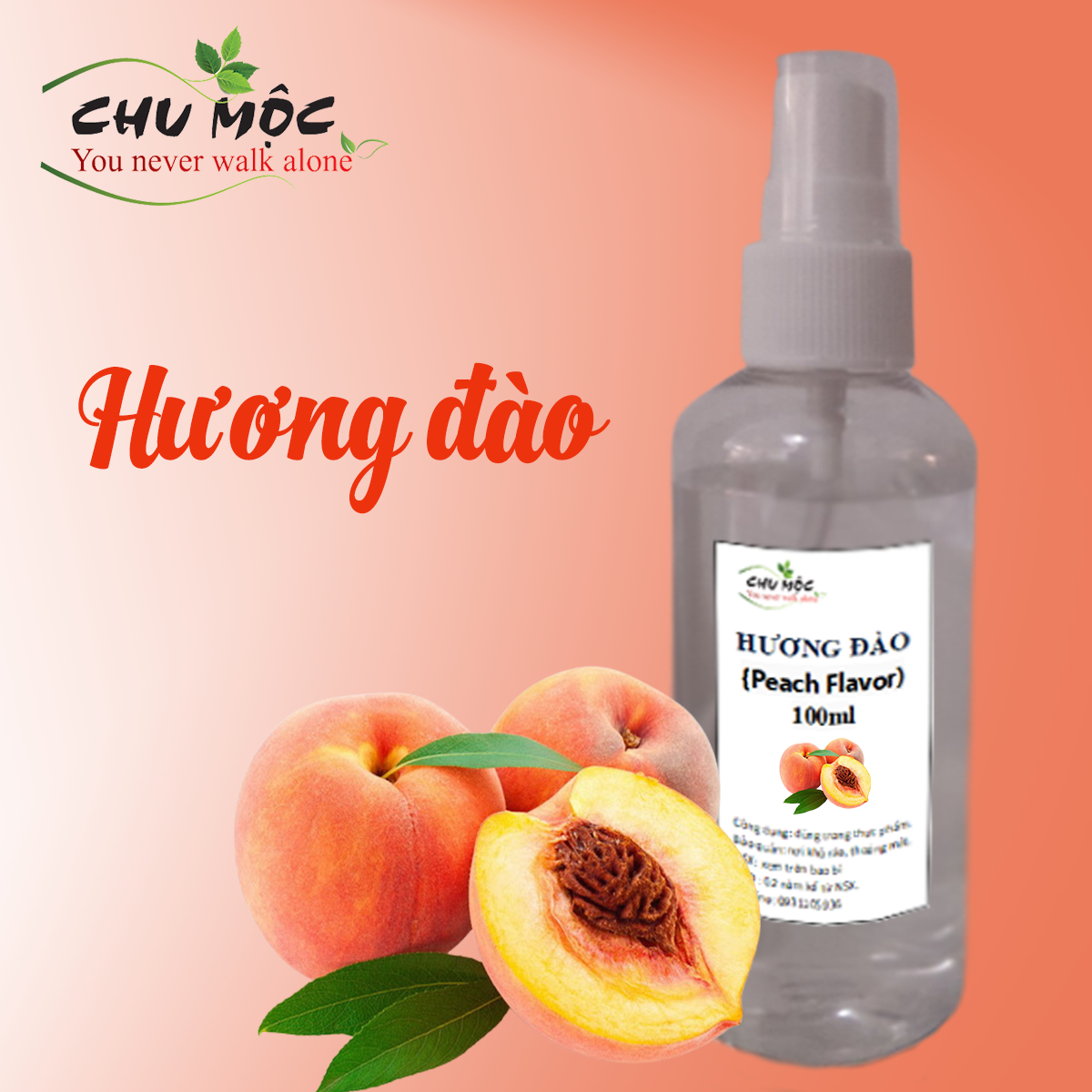 Hương đào dạng lỏng (Peach Flavor)