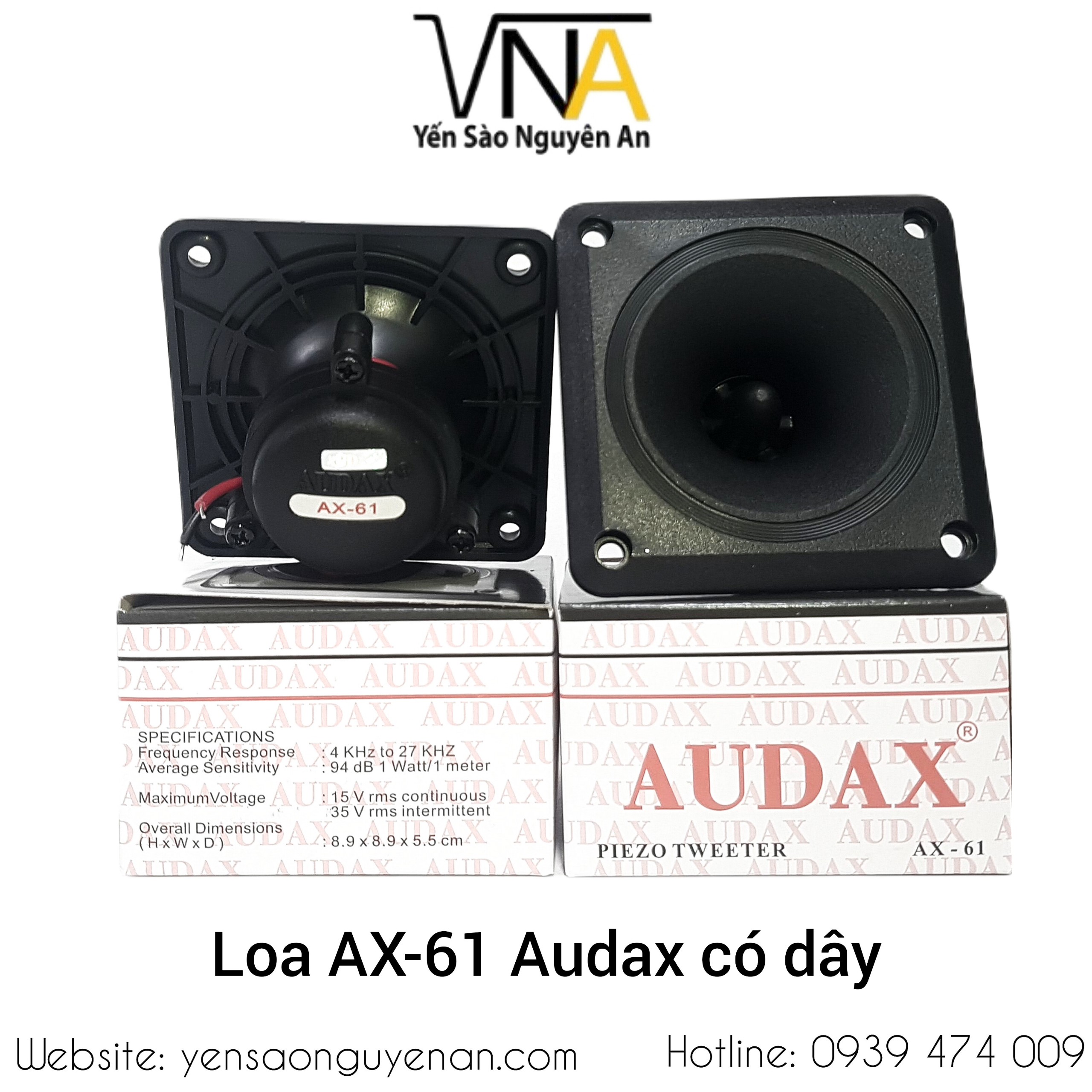 Loa ru nhà yến AX61 audax ( dây - không dây)