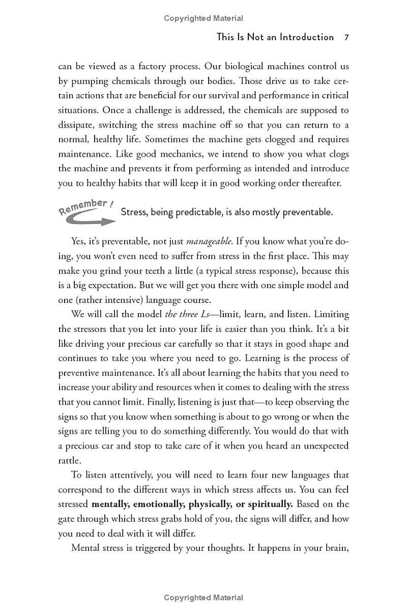 Sách ngoại văn: Unstressable - A Practical Guide To Stress-Free Living