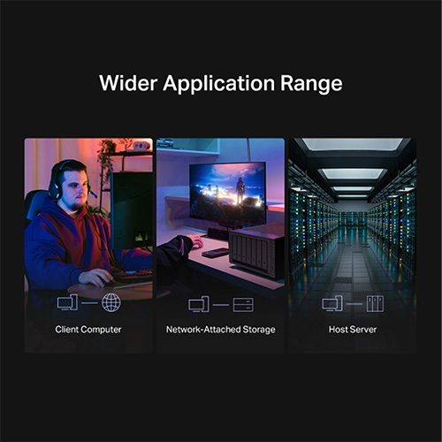 Card mạng PCIe Mercusys 10 Gigabit PCle Network Adapter MA510E - Hàng chính hãng