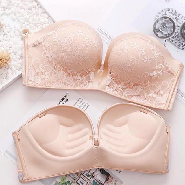 Áo lót nữ, áo ngực nữ chống tụt đệm bàn tay nâng ngực K116, KÈM DÂY ÁO