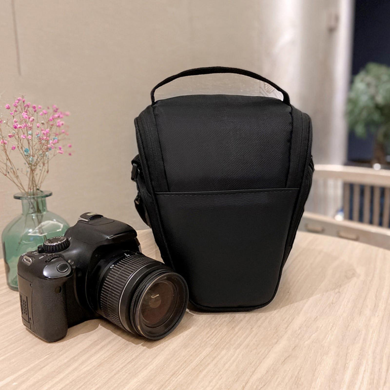 Camera Case Bag Camera Bag Backpack Soft Padded Breathable Waterproof Digital Camera Outdoor Professional Compact Double Zipper DSLR Slr Bag