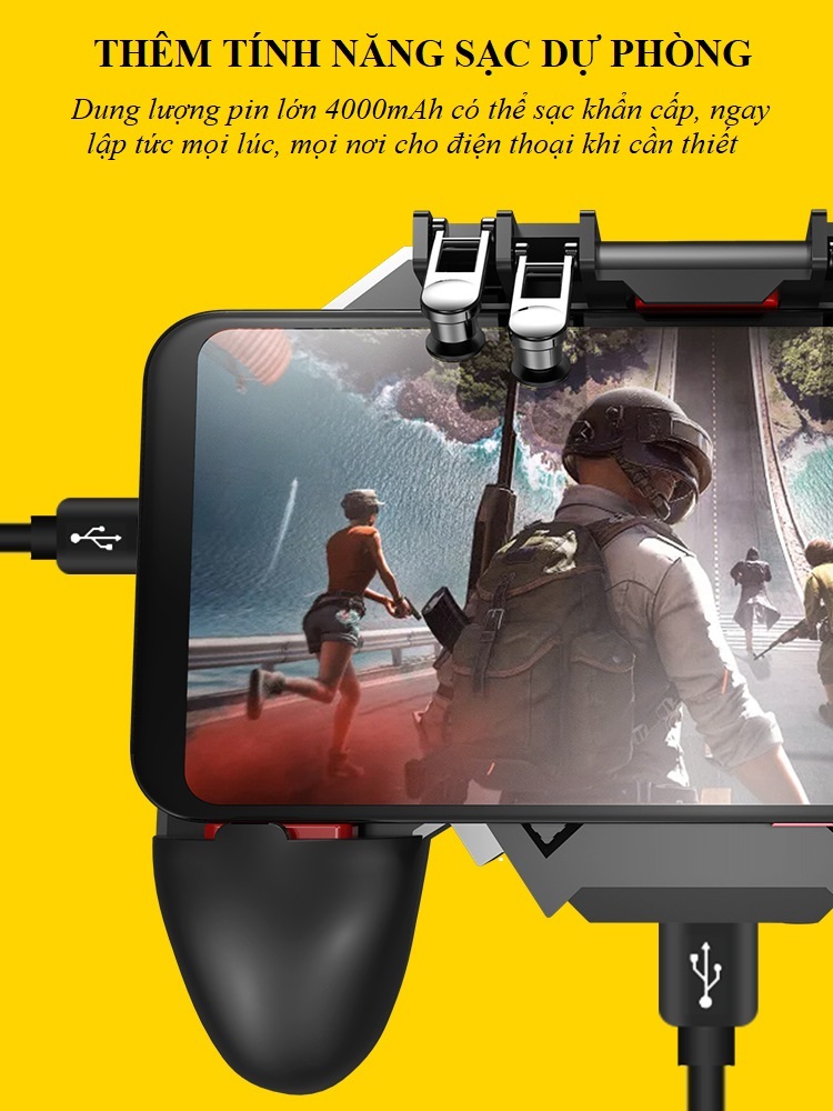 Tay cầm chơi game đa năng dùng cho đện thoại