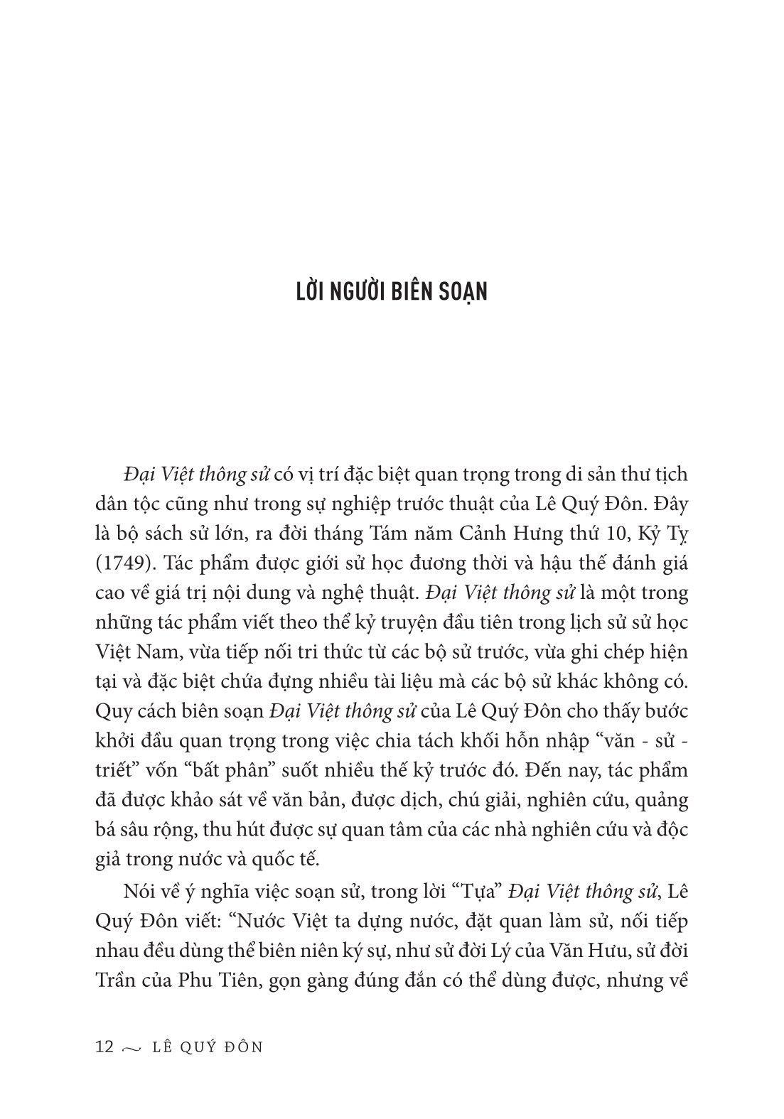 Sách - Cảo Thơm - Đại Việt Thông Sử - Bìa Cứng