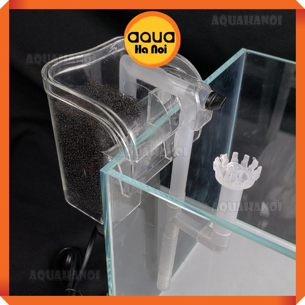 Lọc thác ZY 003 treo hồ cá cảnh thủy sinh mini - tiết kiệm điện - Có hút mặt lọc váng