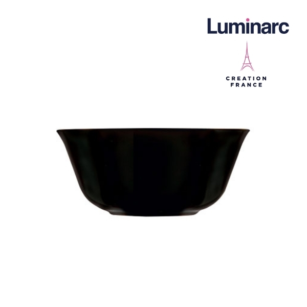 Bộ Bàn Ăn Thuỷ Tinh Luminarc Carine Đen 12 món từ Pháp - LUCA12MD