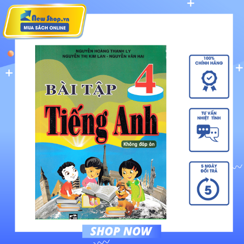 Bài Tập Tiếng Anh 4 (Không Đáp Án) _HA