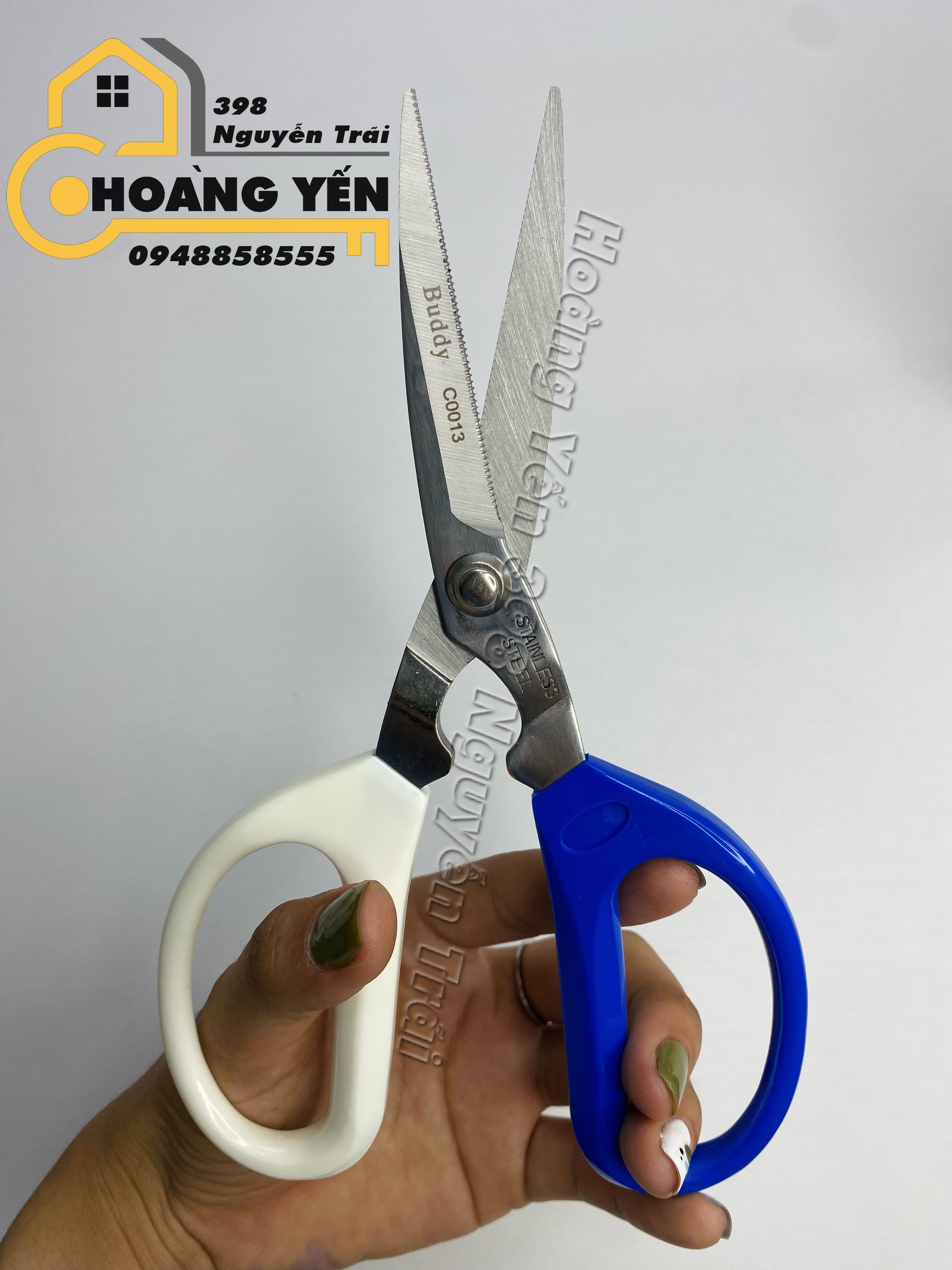 Kéo nhà bếp, kéo cắt gà, thực phẩm siêu khoẻ không gỉ an toàn sức khỏe Buddy C0013