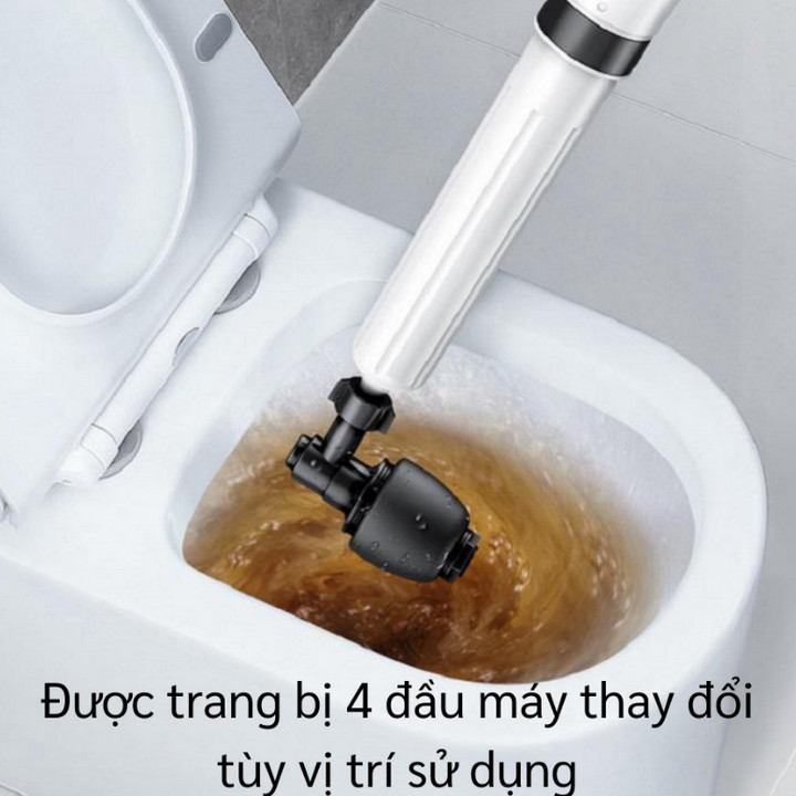 Máy Thông Tắc Bồn Cầu, Toilet Một Nút Nhấn - Home and Garden