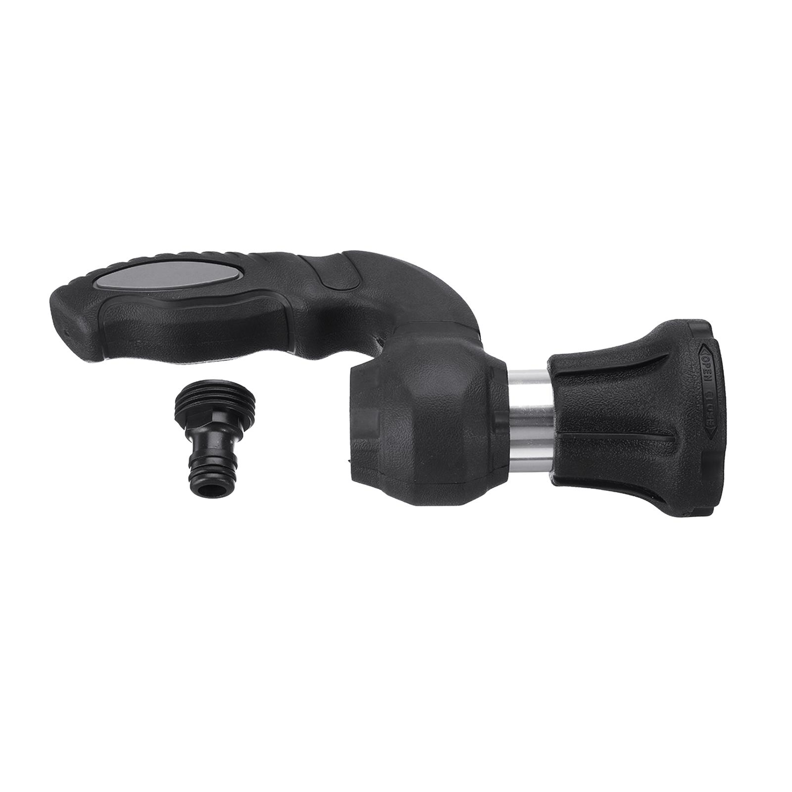 Garden Hose Nozzle, 2021 Upgraded Water Hose Spray Nozzle, Heavy Duty High Pressure Jet for Watering Plants, Lawn, Adjustable Hose Nozzle Sprayer