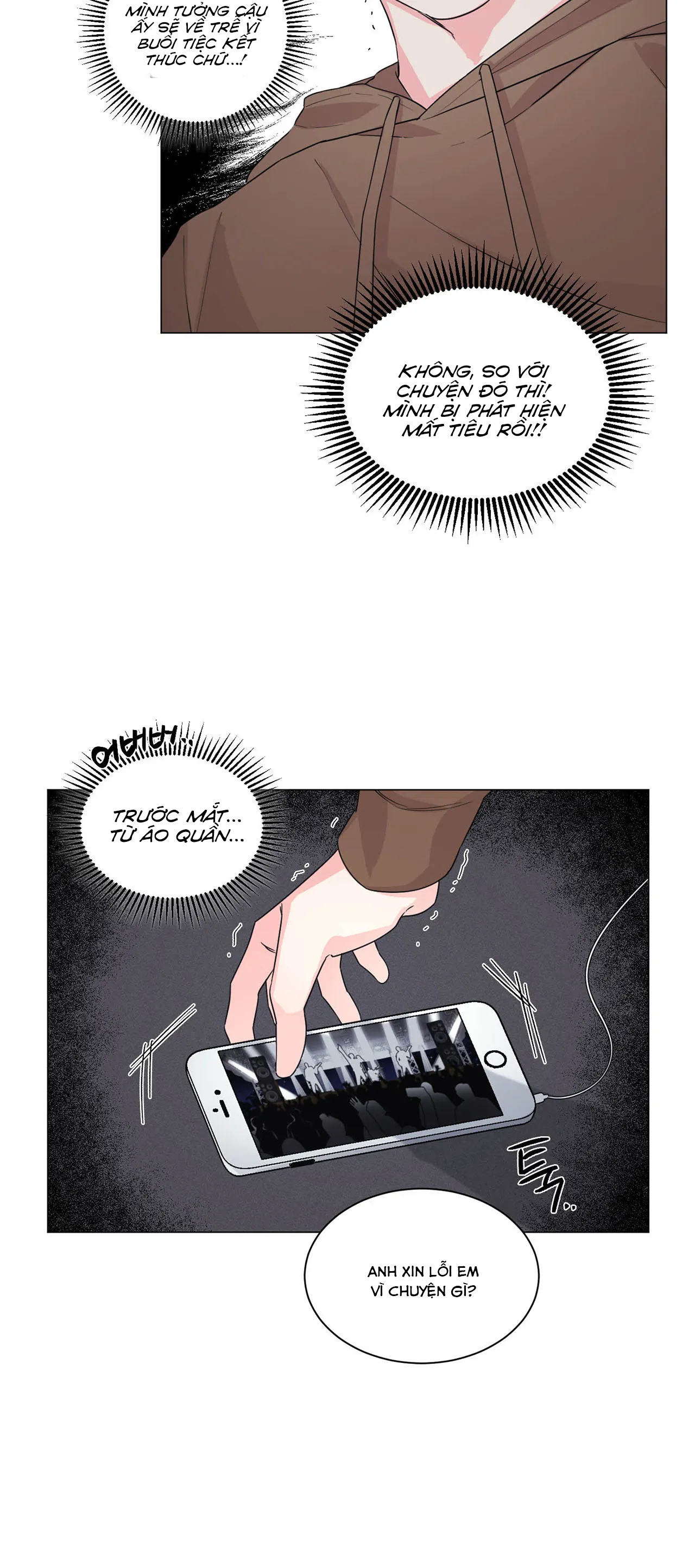 tay của em yếu quá nhỉ? chapter 4 18