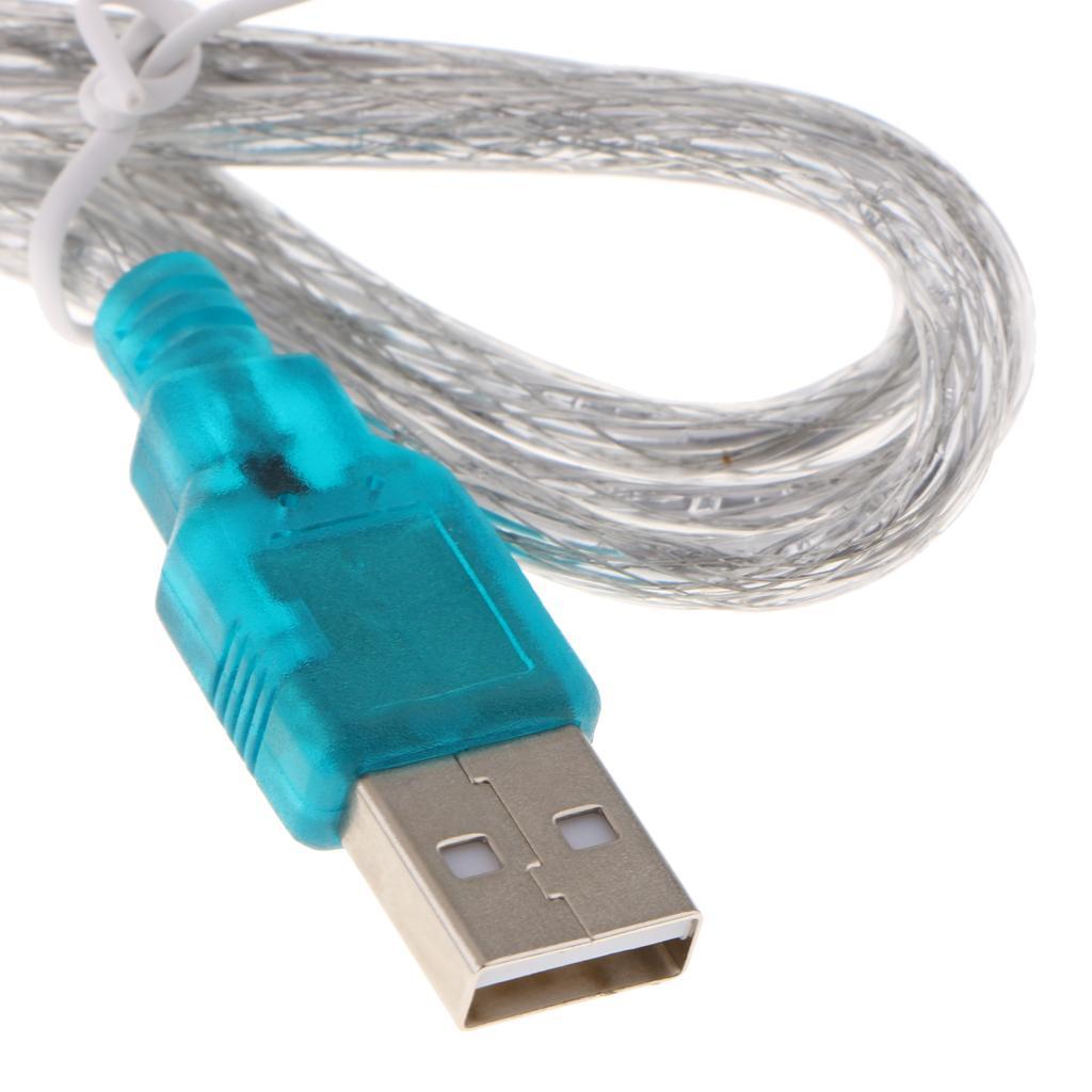 USB to RS232 Serial Port 9 Pin DB9 Cable Serial COM Port Adapter Convertor
