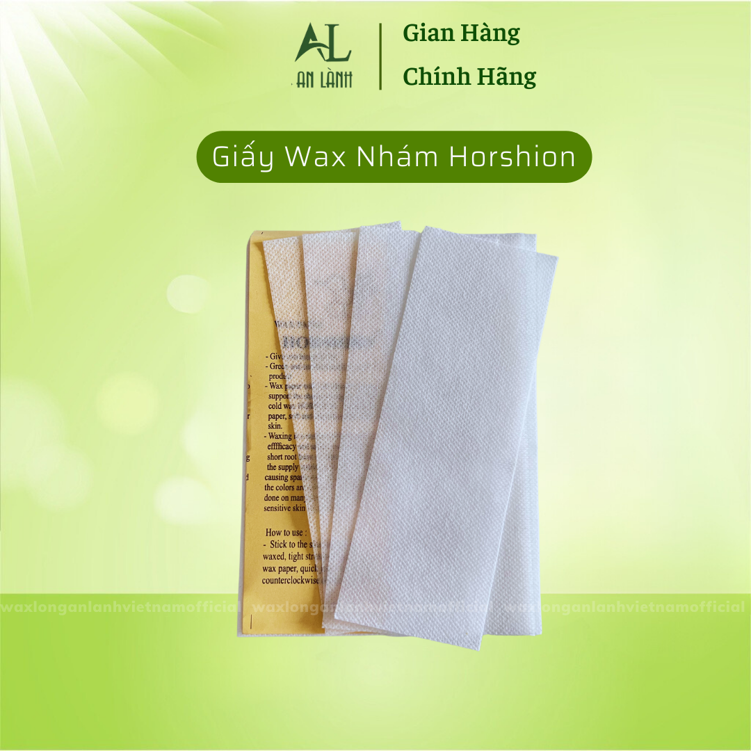 Giấy wax lông nhám - 100 tờ giấy wax nhám