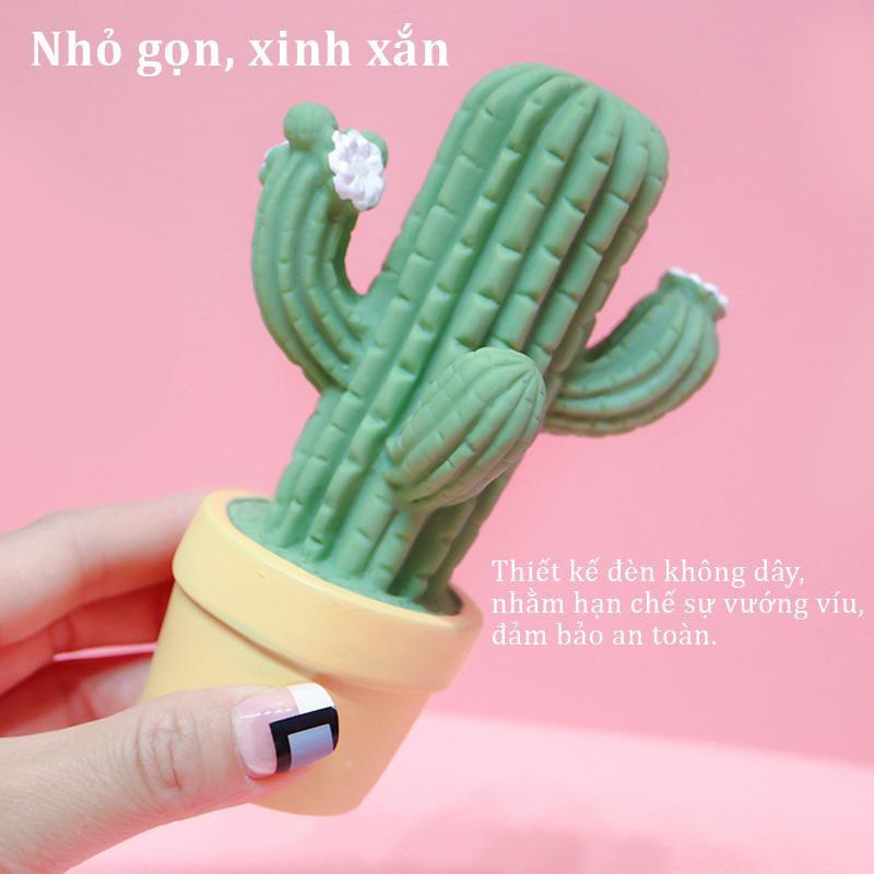 đèn ngủ cắm điện,Đèn ngủ hình xương rồng ()