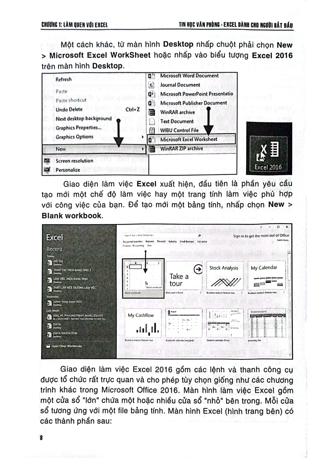 Tin Học Văn Phòng Excel Dành Cho Người Bắt Đầu (Phần Cơ Bản - Tái Bản): Dùng Cho Các Phiên Bản 2023-2021-2019-2016 - Thực Hành Excel Với Các Hướng Dẫn Từng Bước  - Phạm Phương Hoa, Phạm Quang Hiển, Văn Thị Tư