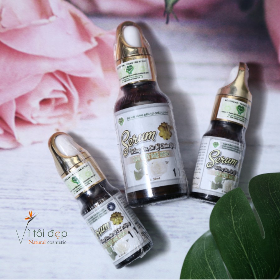 SERUM TRẮNG DA, SE LỖ CHÂN LÔNG ƯU VIỆT MẸ KEN